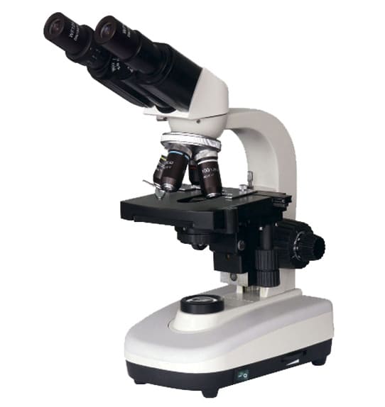Мікроскоп бінокулярний з освітленням 40х-1000х, 40х-1500х